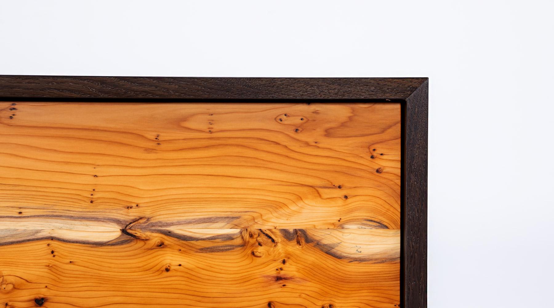 Contemporary Yew Sideboard by Johannes Hock For Sale 5