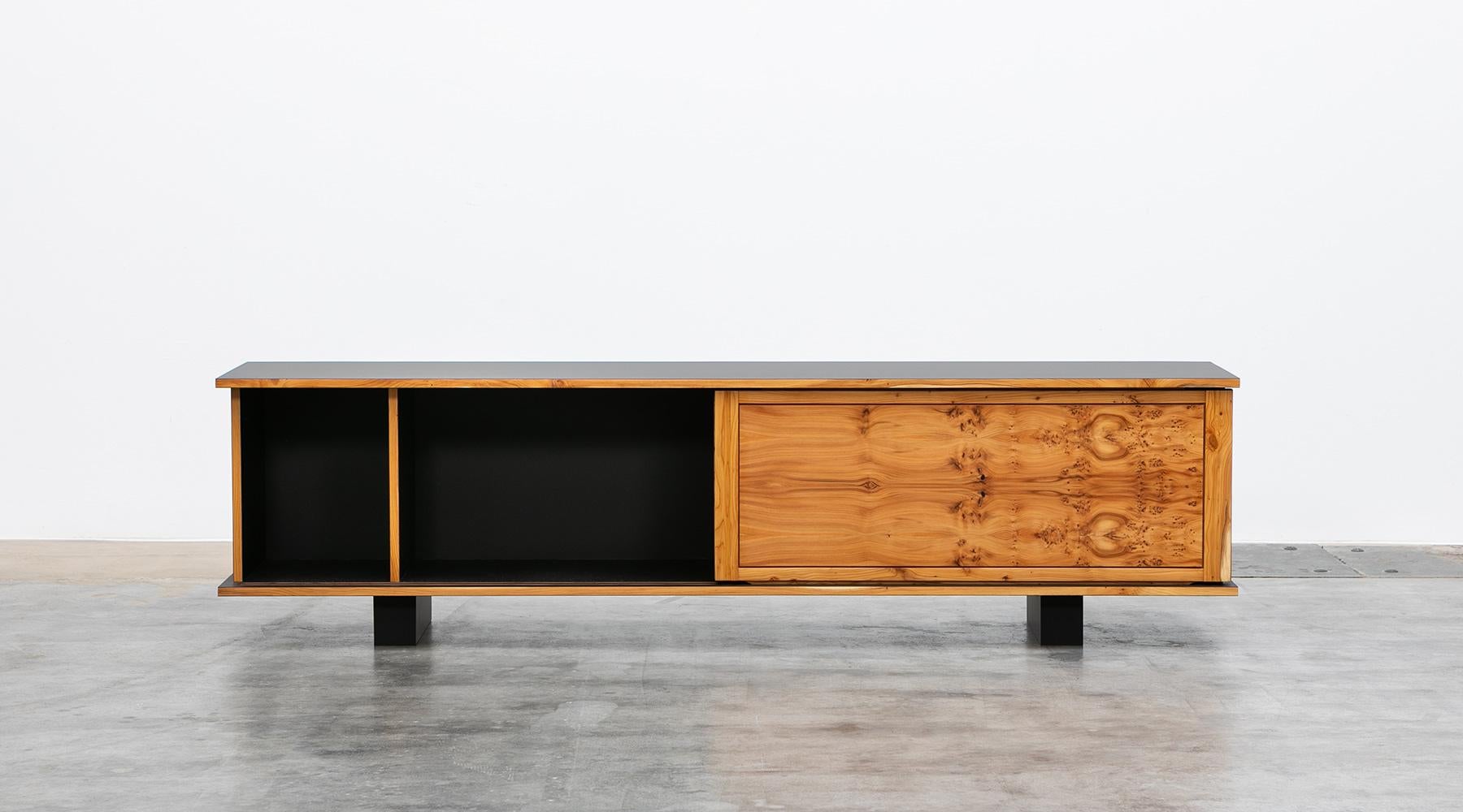 Modern Contemporary Yew Sideboard by Johannes Hock For Sale