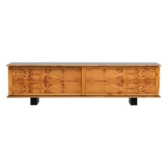 Contemporary Yew Sideboard by Johannes Hock
