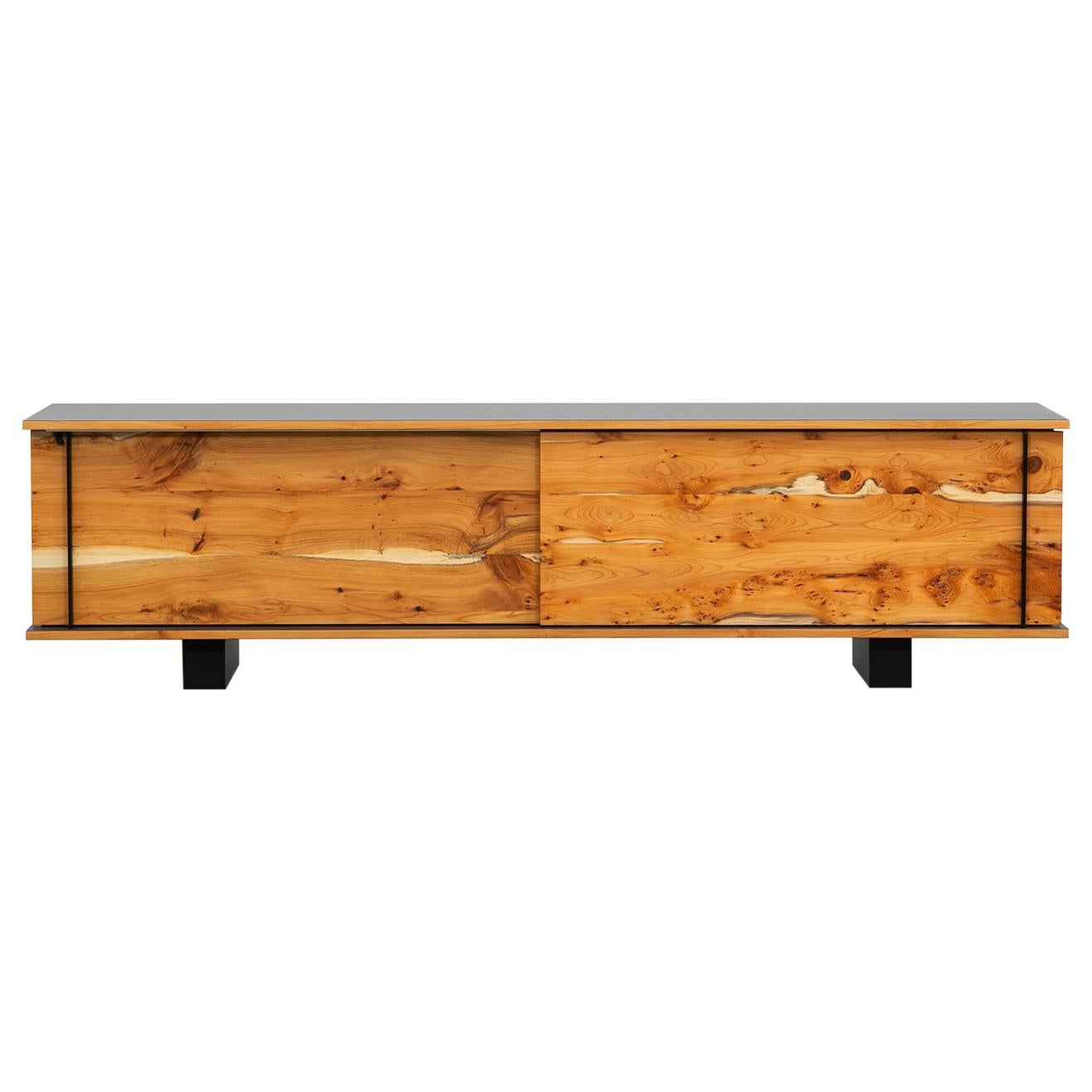 Contemporary Yew Sideboard by Johannes Hock