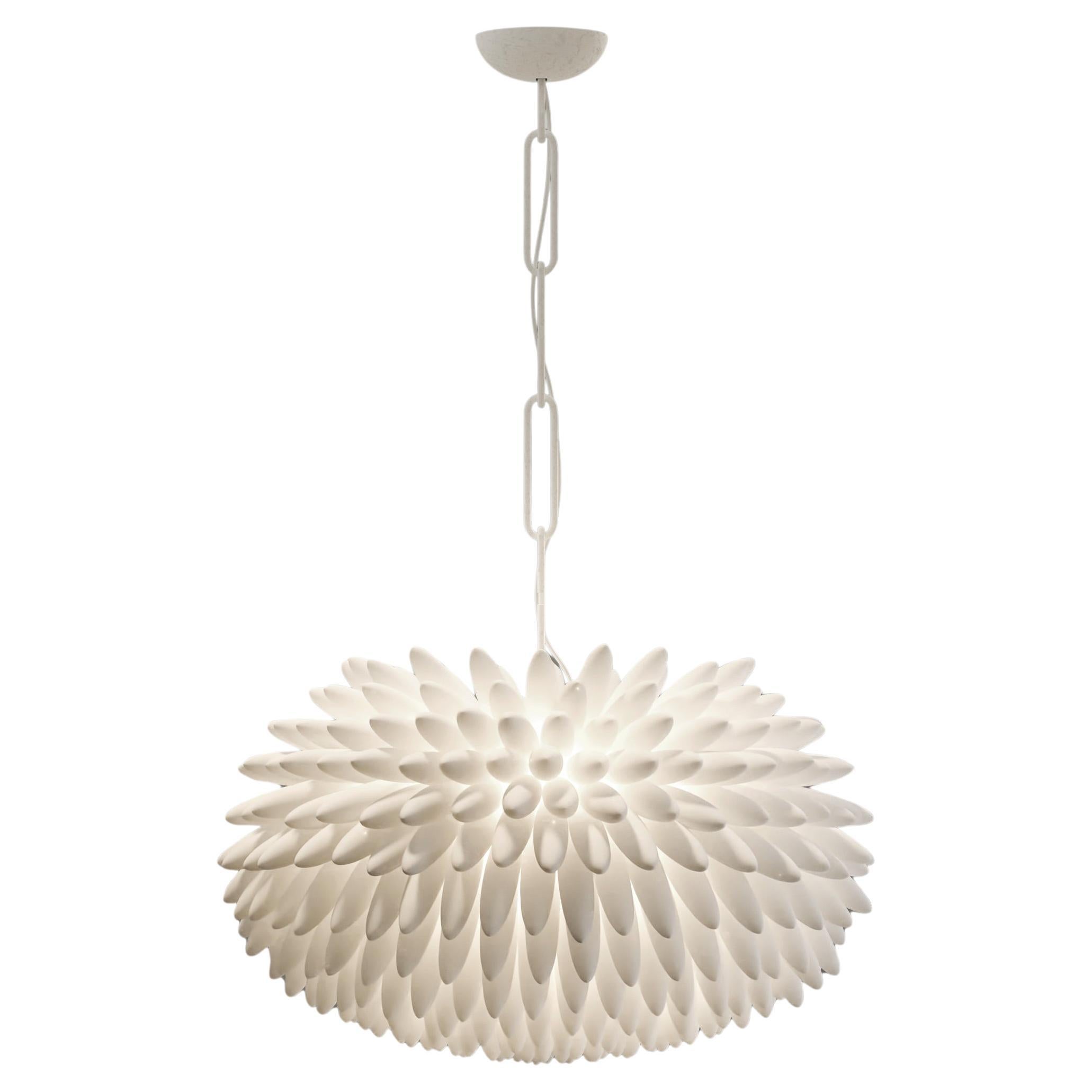 Contemporary Zephyr Greece Plafonnier D 70 1600 pendentifs en porcelaine