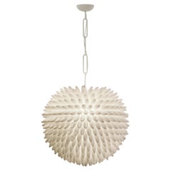 Plafoniera Zephyr "Megeve" Contemporanea D 60 1000 pendagli in porcellana