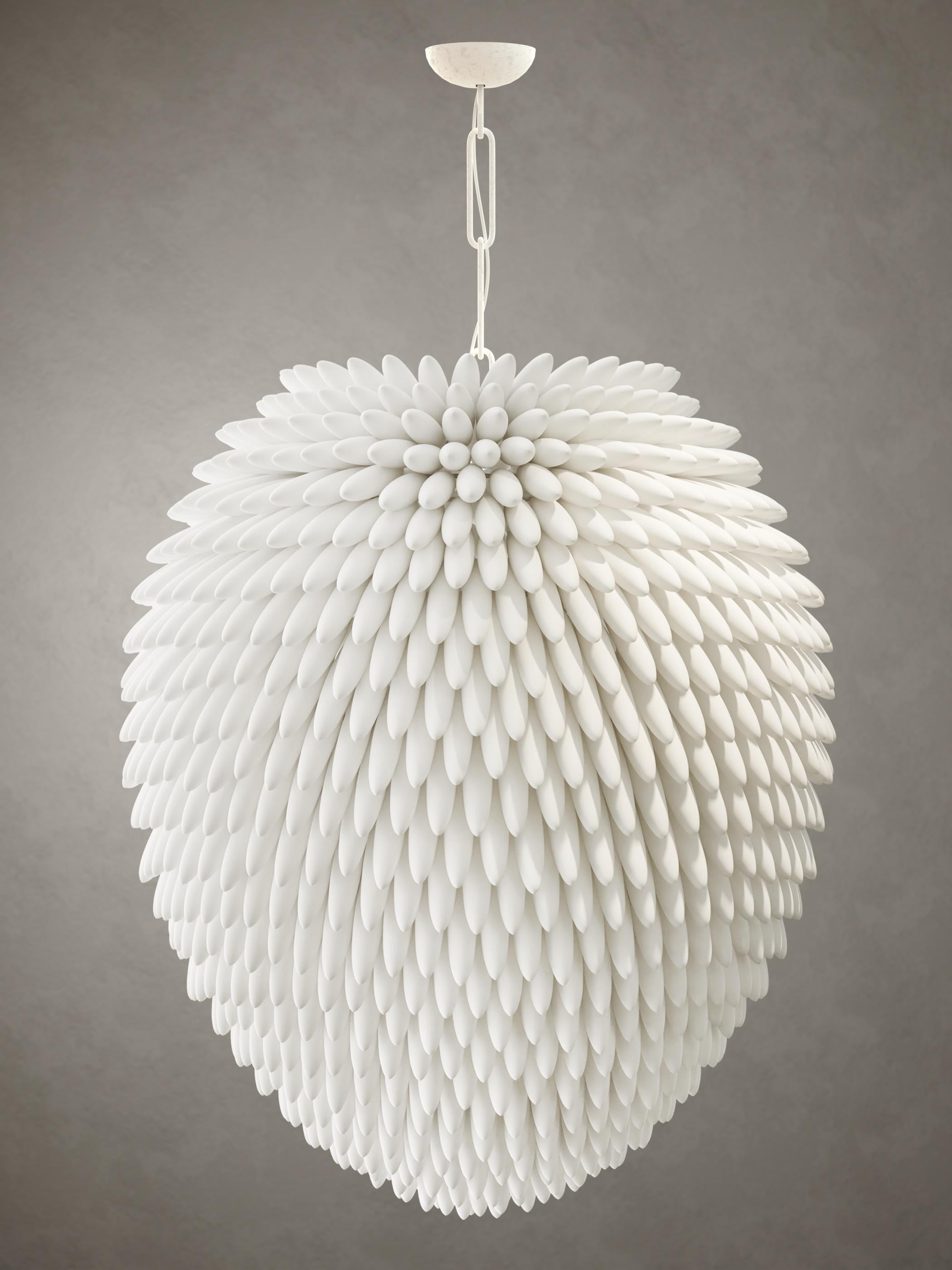 Européen Lights Contemporary Zephyr New York Plafonnier 3000 pendentifs en porcelaine en vente