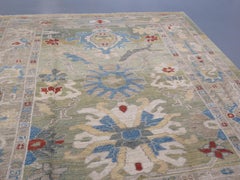 Contemporary Ziegler Sultanabad Carpet, Handwoven in Turkey