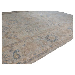 Contemporary Ziegler Sultanabad Carpet, Handwoven in Turkey