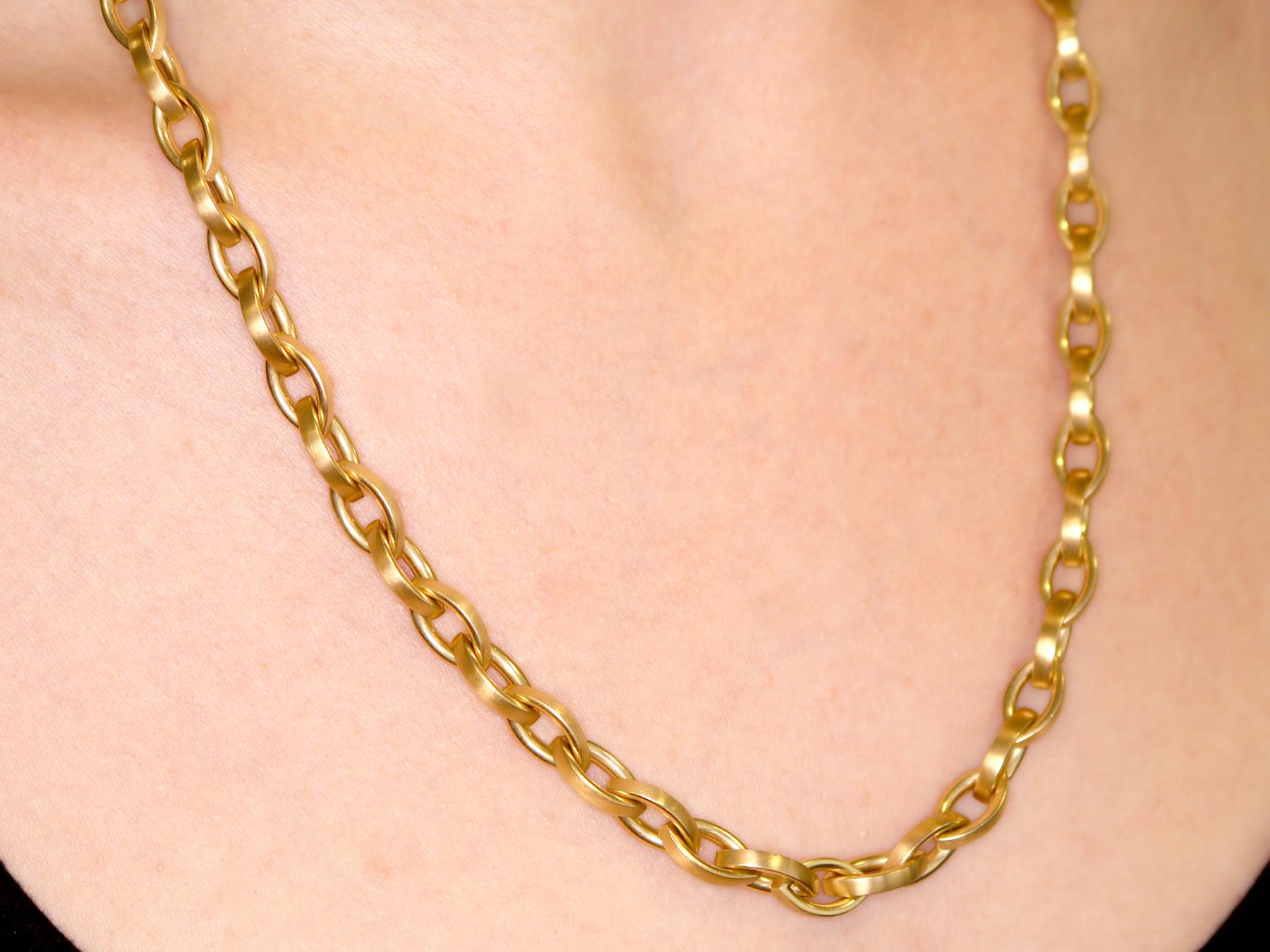 Contemporary Yellow Gold Necklace by 'Boodles' 4