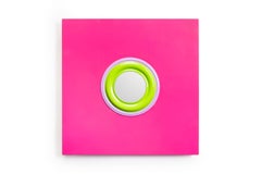 Contemporay Bindoo Nitya modular mirror in aluminium by altreforme