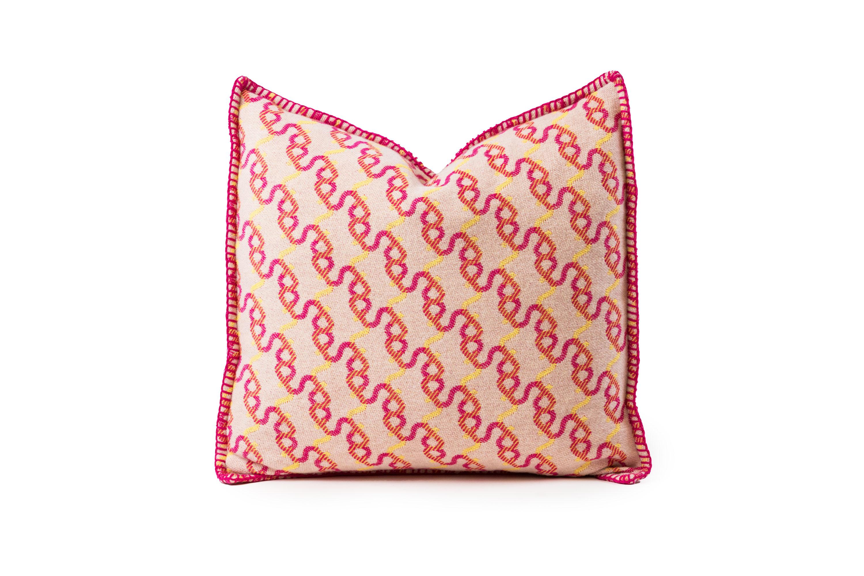 Lana Cuscino Contemporay Signature in cashmire e lana di Altreforme in vendita
