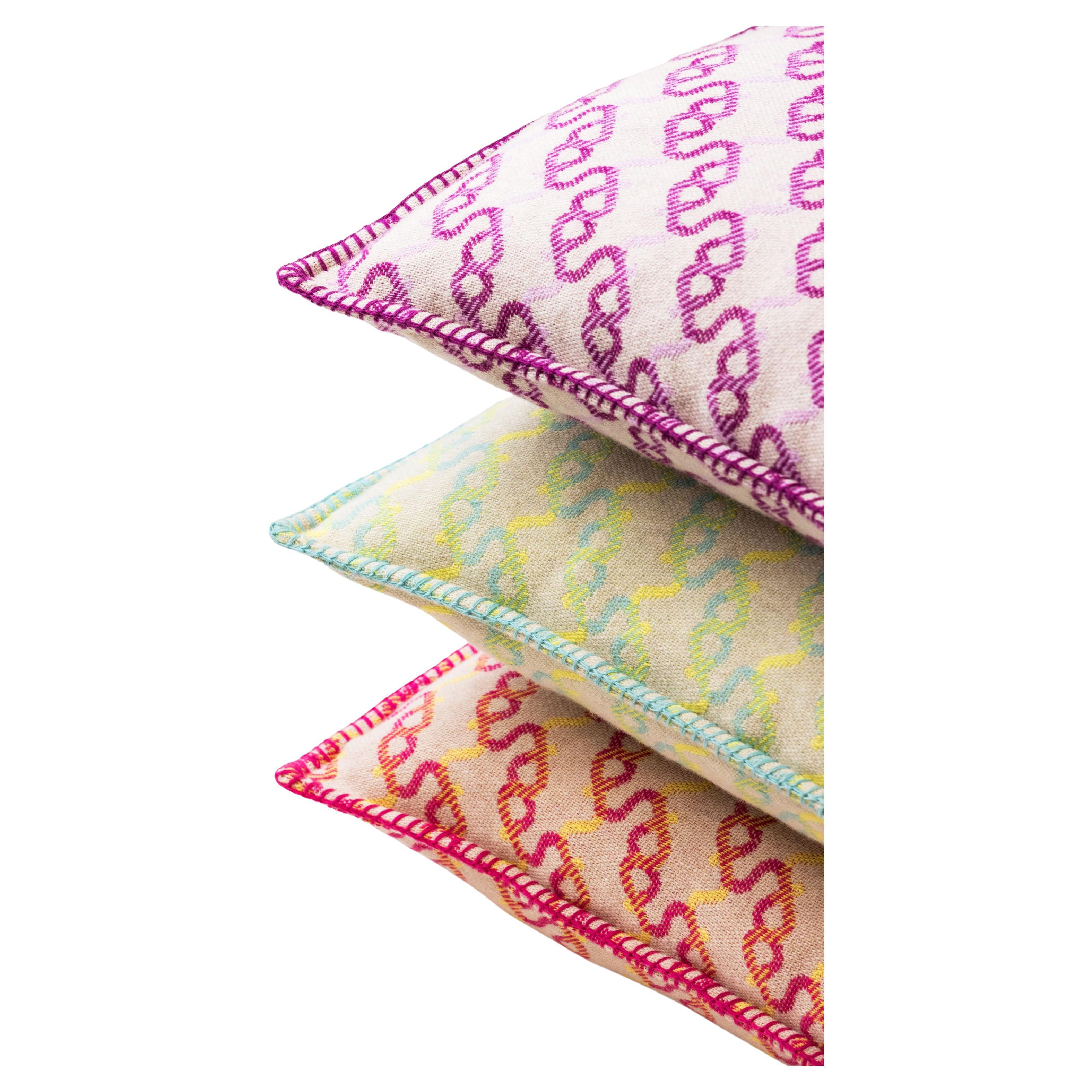 Cuscino Contemporay Signature in cashmire e lana di Altreforme in vendita