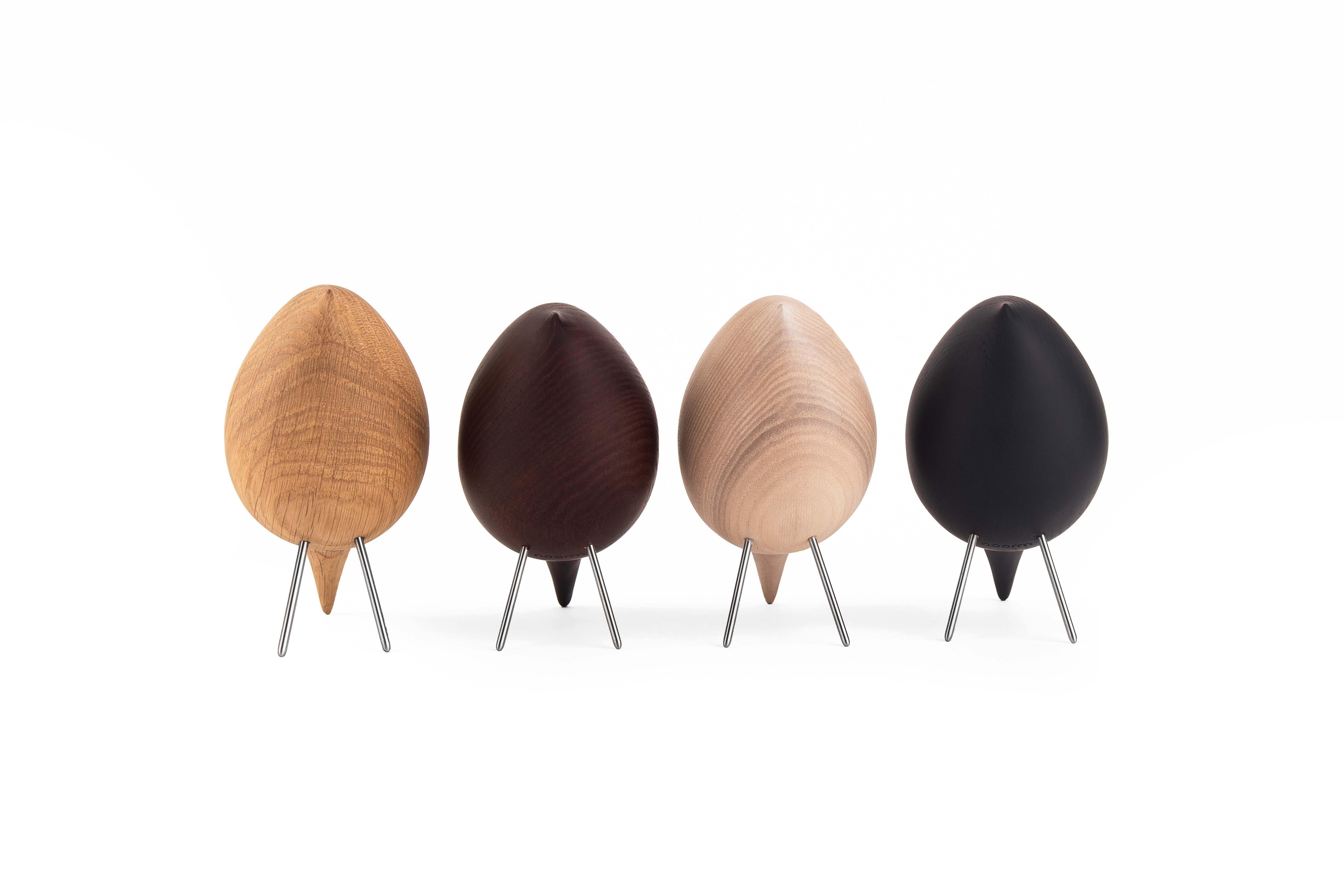 Contemporay Tweety Decorative Bird CS2 by Noom, Brown Ashwood, In stock For Sale 1