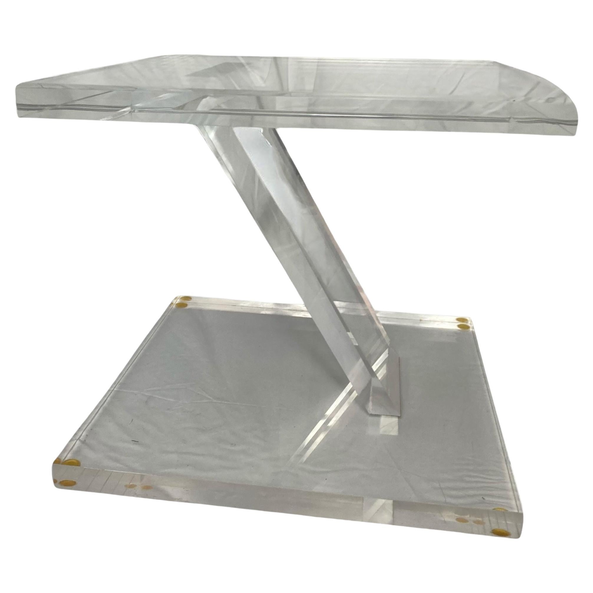 Table d'appoint Contempory Lucite