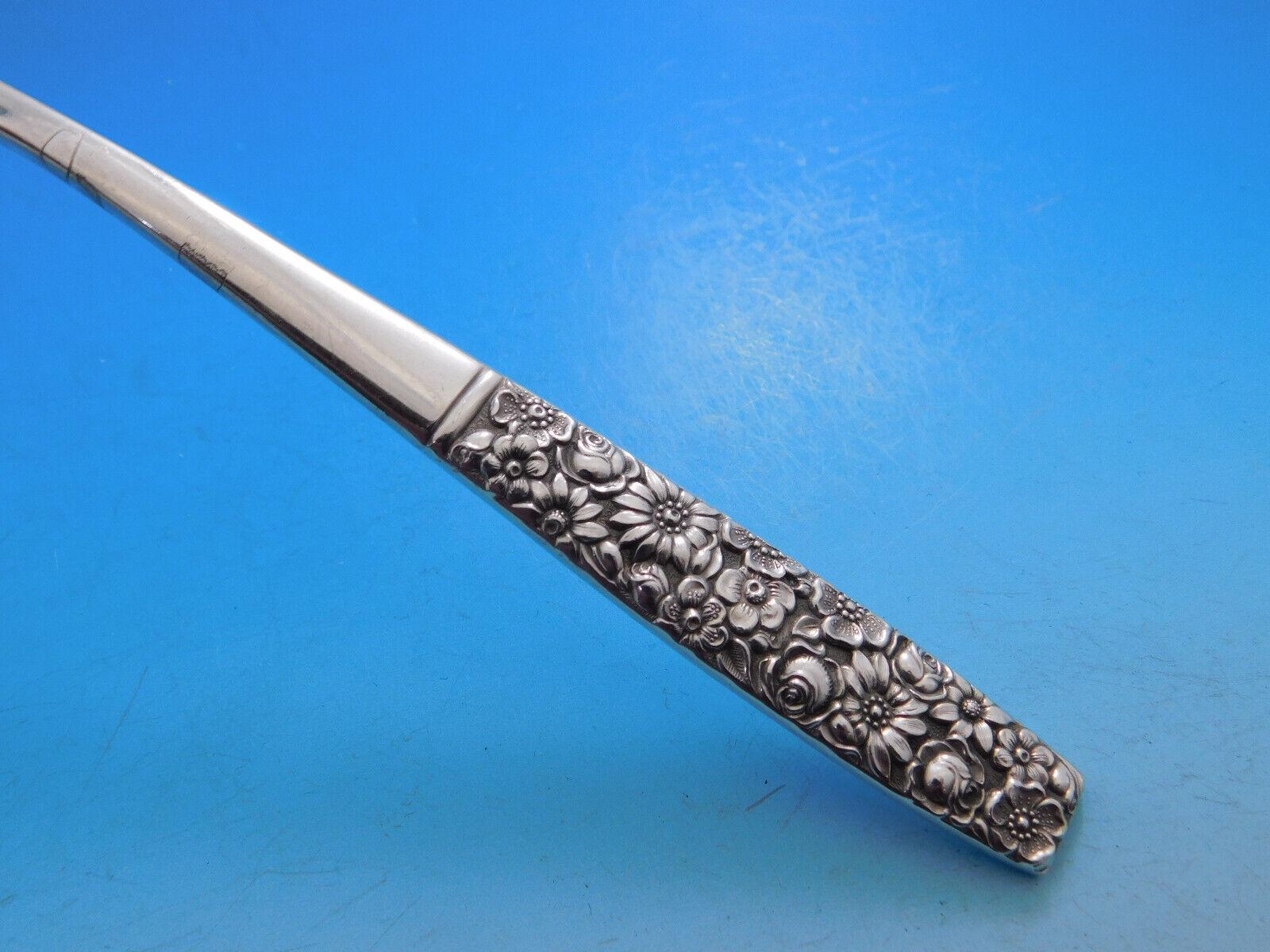 XX secolo Contessina by Towle Set di posate floreali in argento sterling per 12 persone 67 pezzi in vendita
