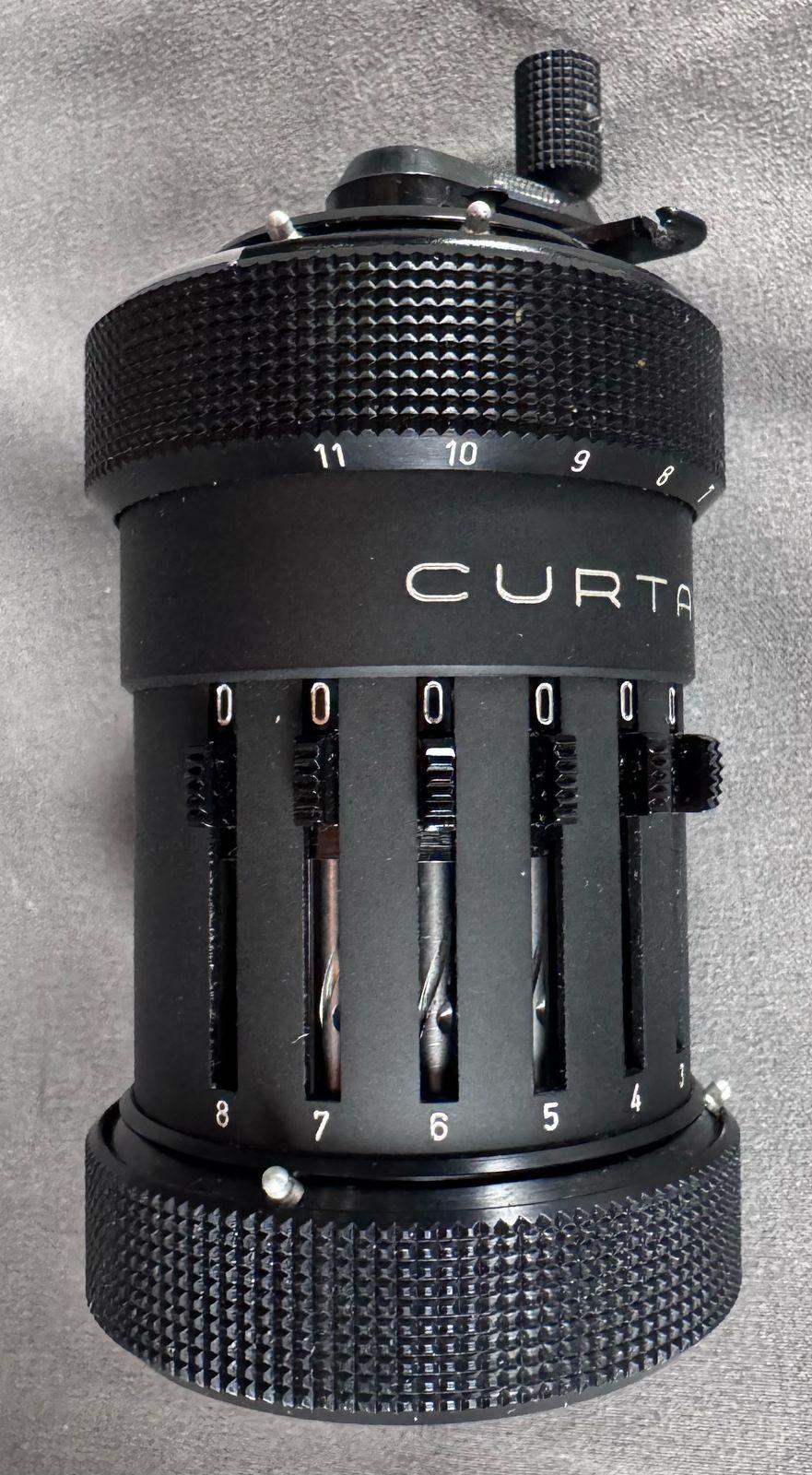 Mid-Century Modern Contina AG Mauren Curta I Mechanical Calculator
