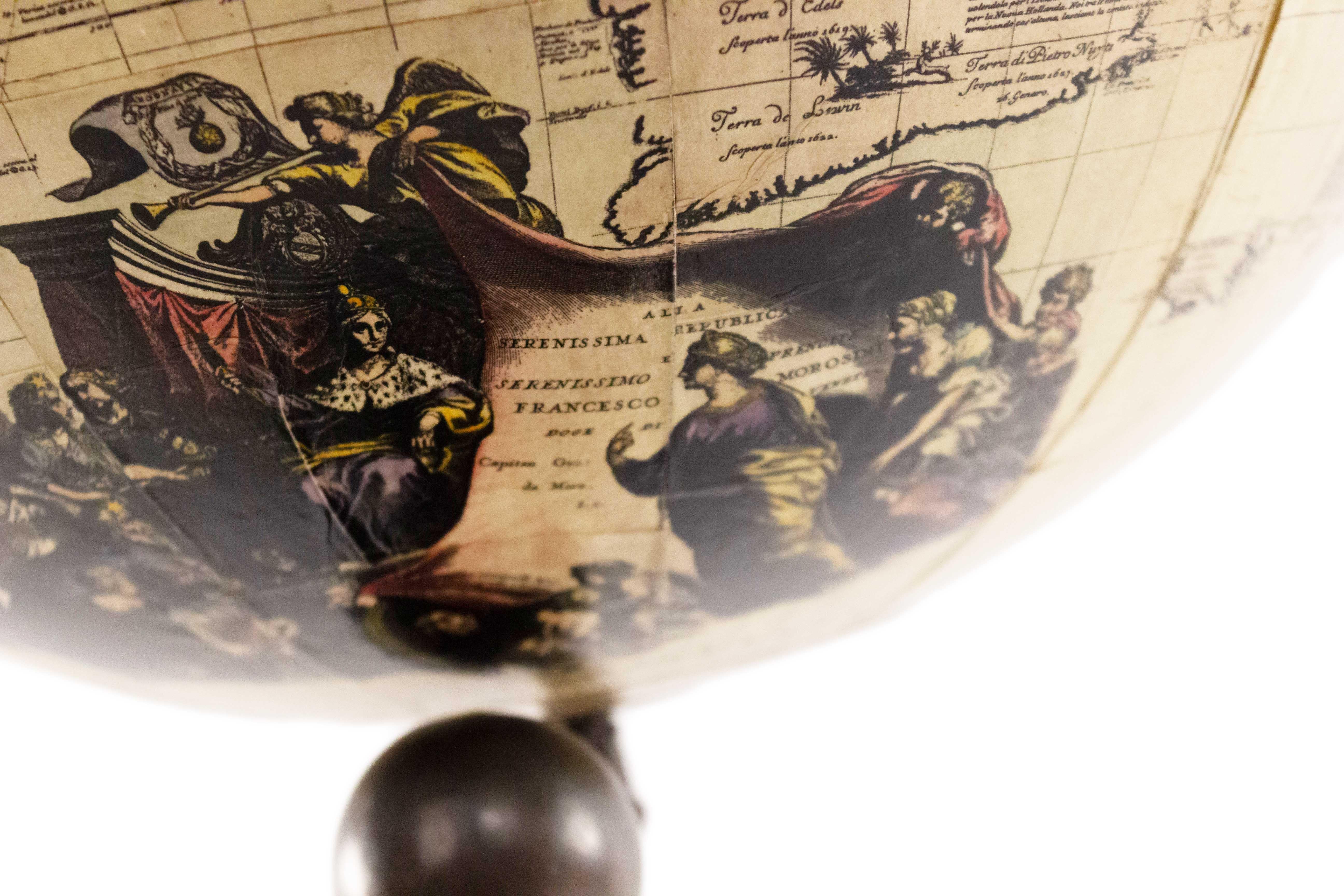 Continental 17th Century Style Globe 1