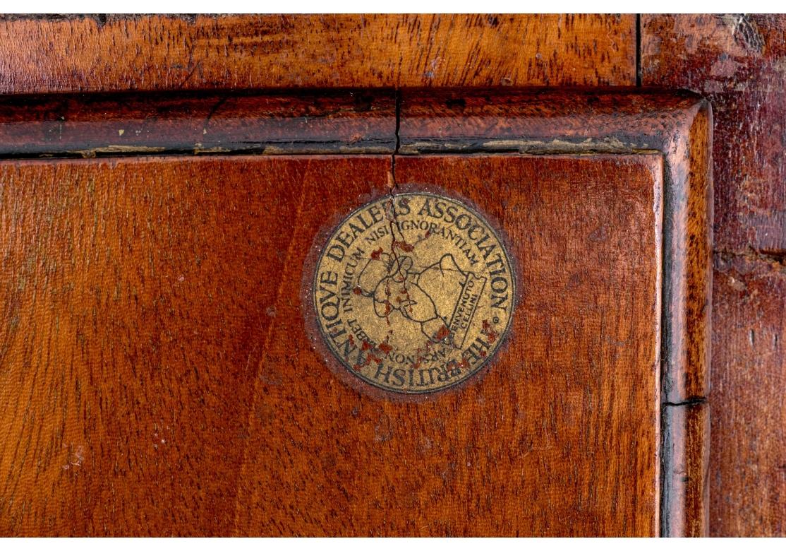 Continental 18th Century Bombay Slant Front Desk for Restoration For Sale 8