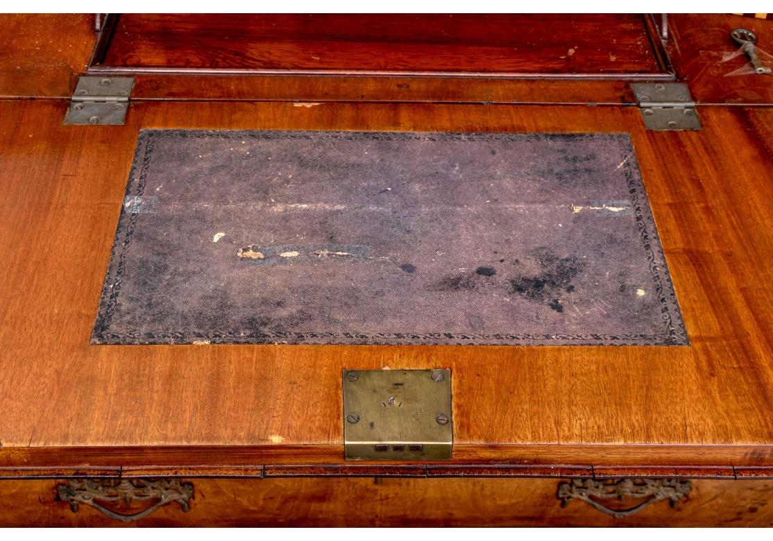 Continental 18th Century Bombay Slant Front Desk for Restoration For Sale 11