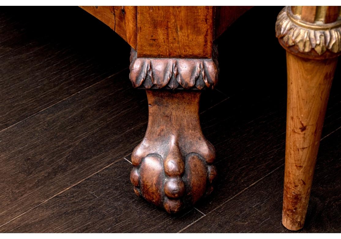 Continental 18th Century Bombay Slant Front Desk for Restoration In Distressed Condition For Sale In Bridgeport, CT