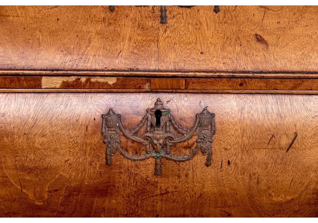 Continental 18th Century Bombay Slant Front Desk for Restoration For Sale 1