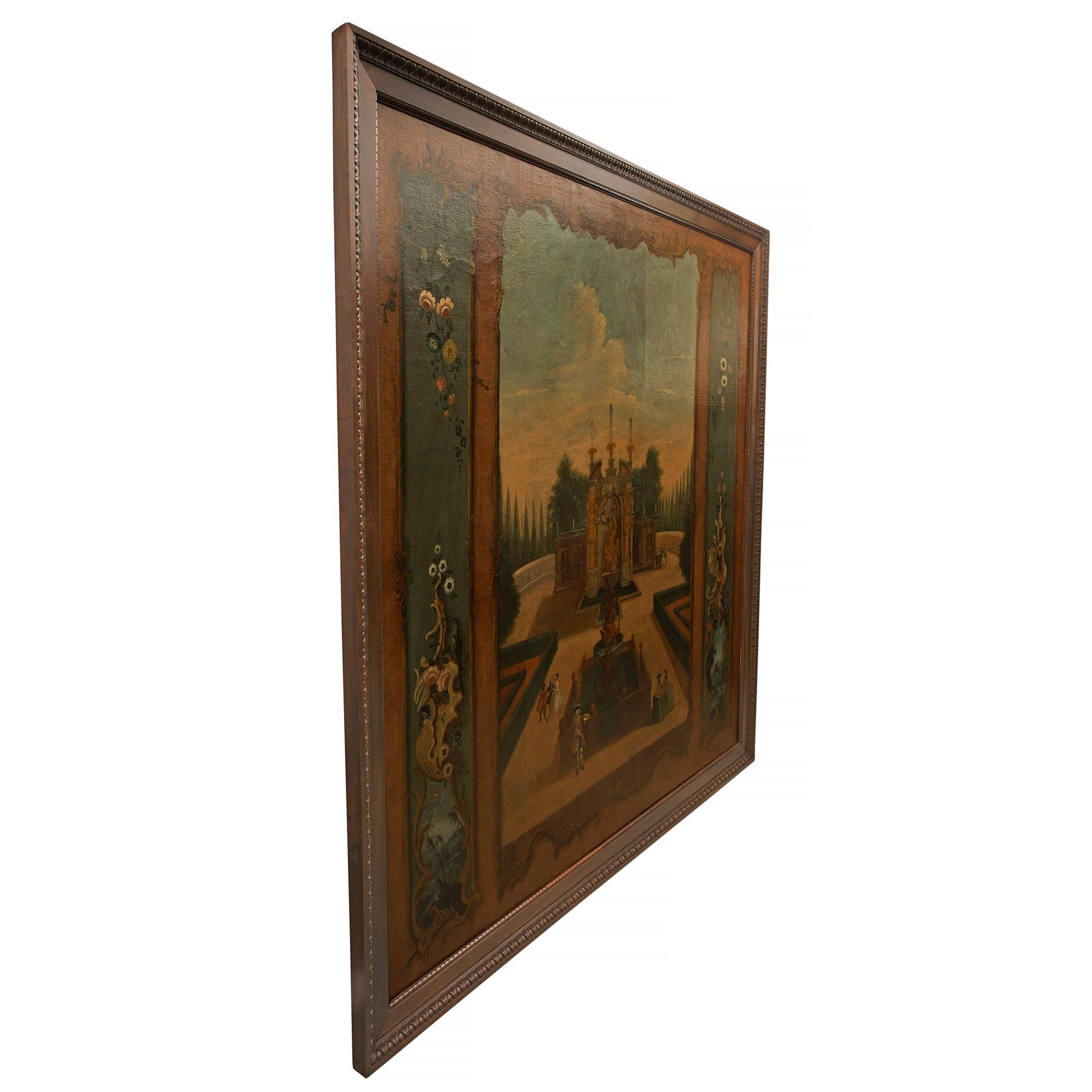 Inconnu Peinture à l'huile sur toile continentale du 18ème siècle en vente