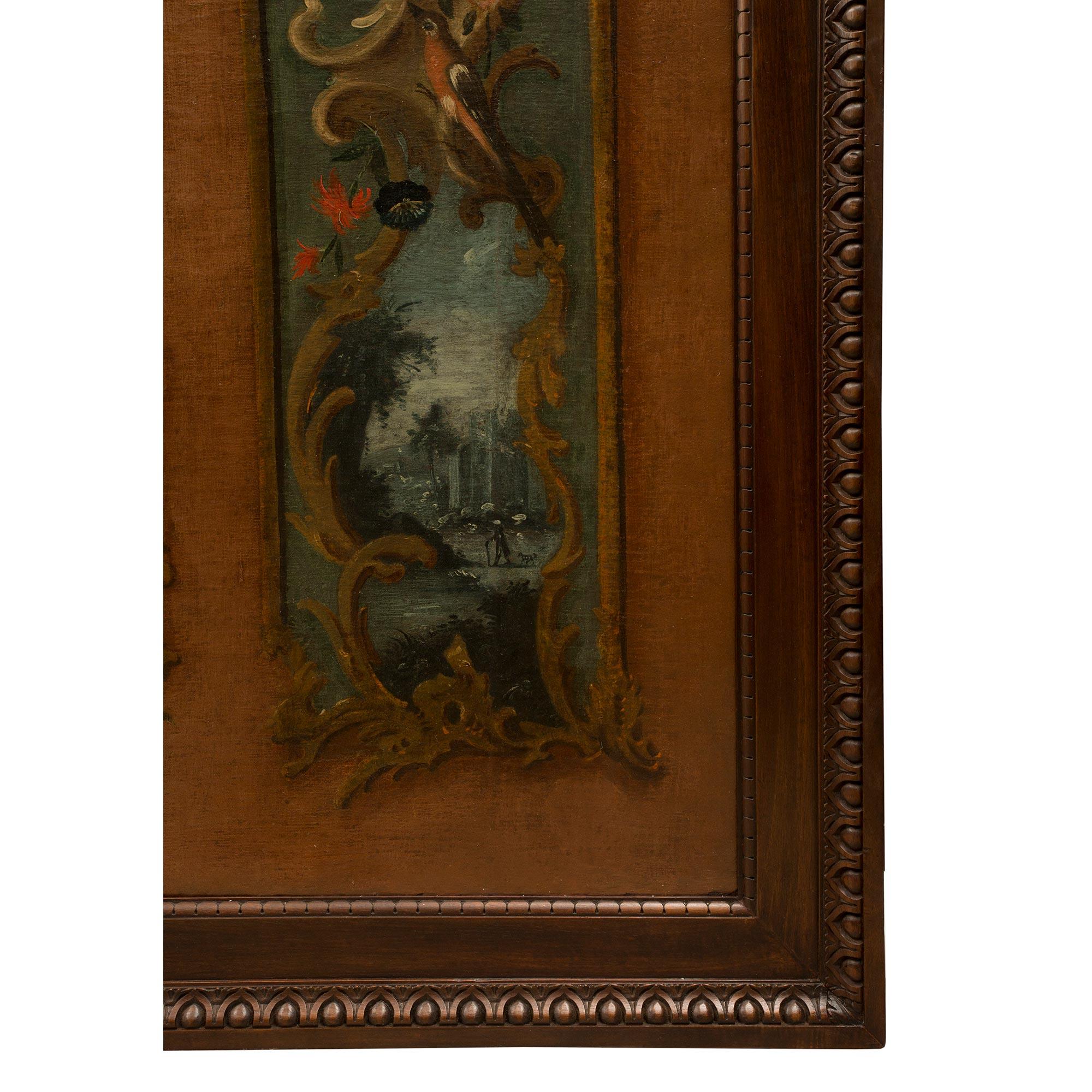 Peinture à l'huile sur toile continentale du 18ème siècle en vente 2