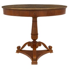 Continental 19th Century Louis Philippe Period Mahogany Side Table