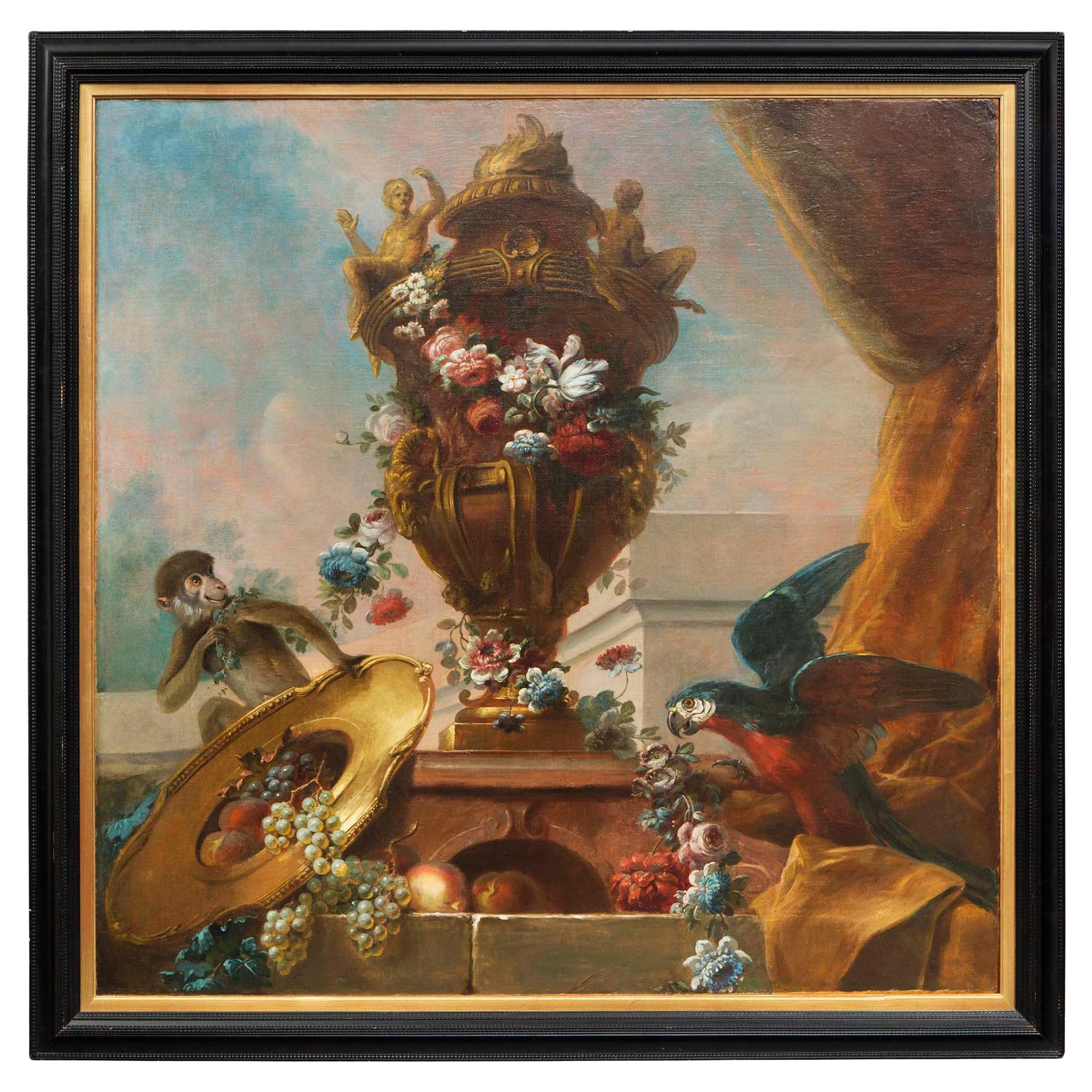 Continental 19th Century Still Life Painting For Sale