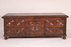 Continental Antique Baroque Style Trunk
