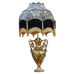 Antique Continental Art Nouveau Vase Lamp