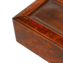 Kontinentale Österreichische Maser und Satinholz Box