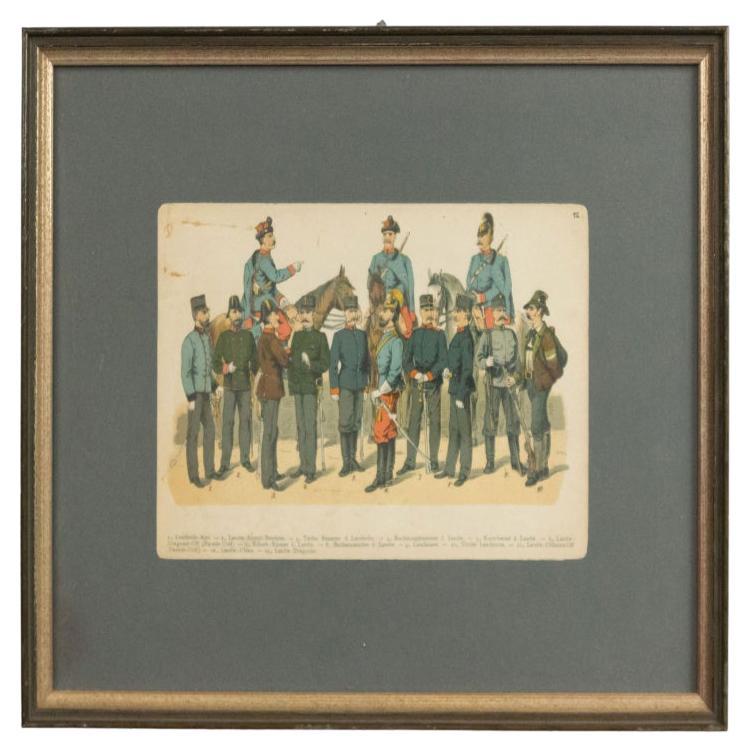 Continental Austrian Military Battalion Prints For Sale