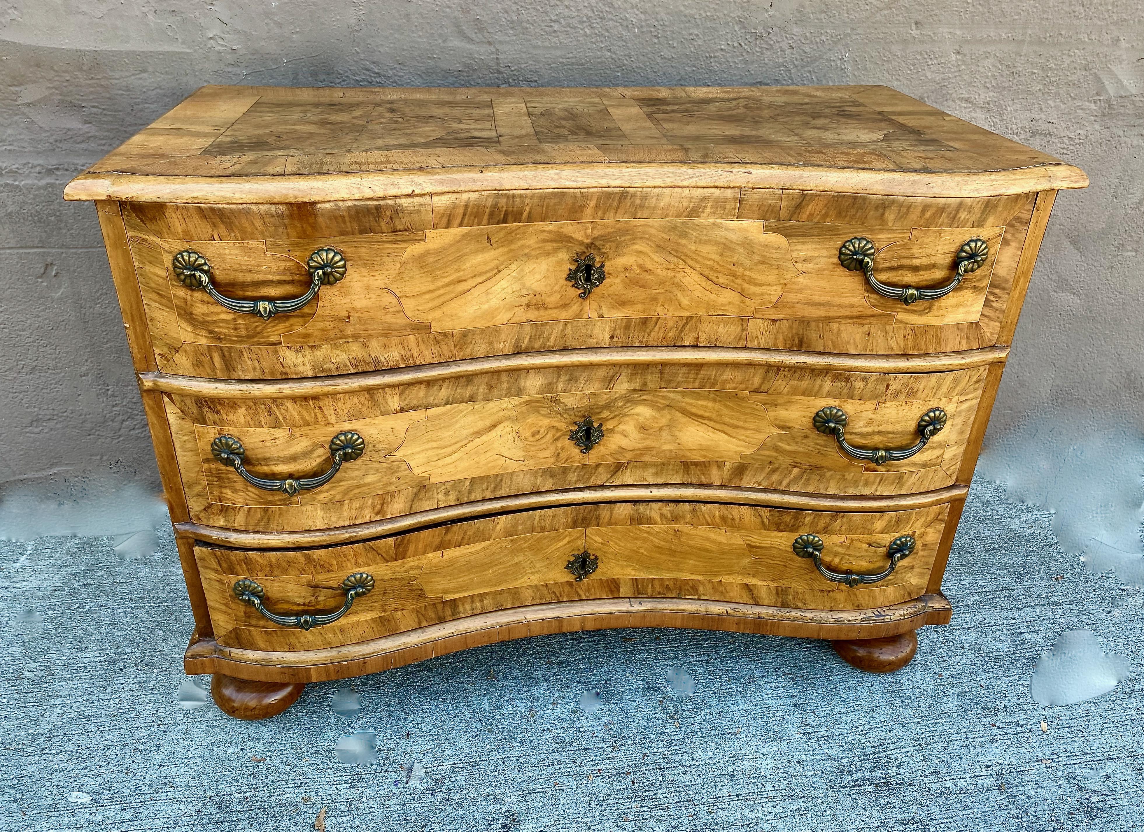 German Baroque Chest of Drawers For Sale 9