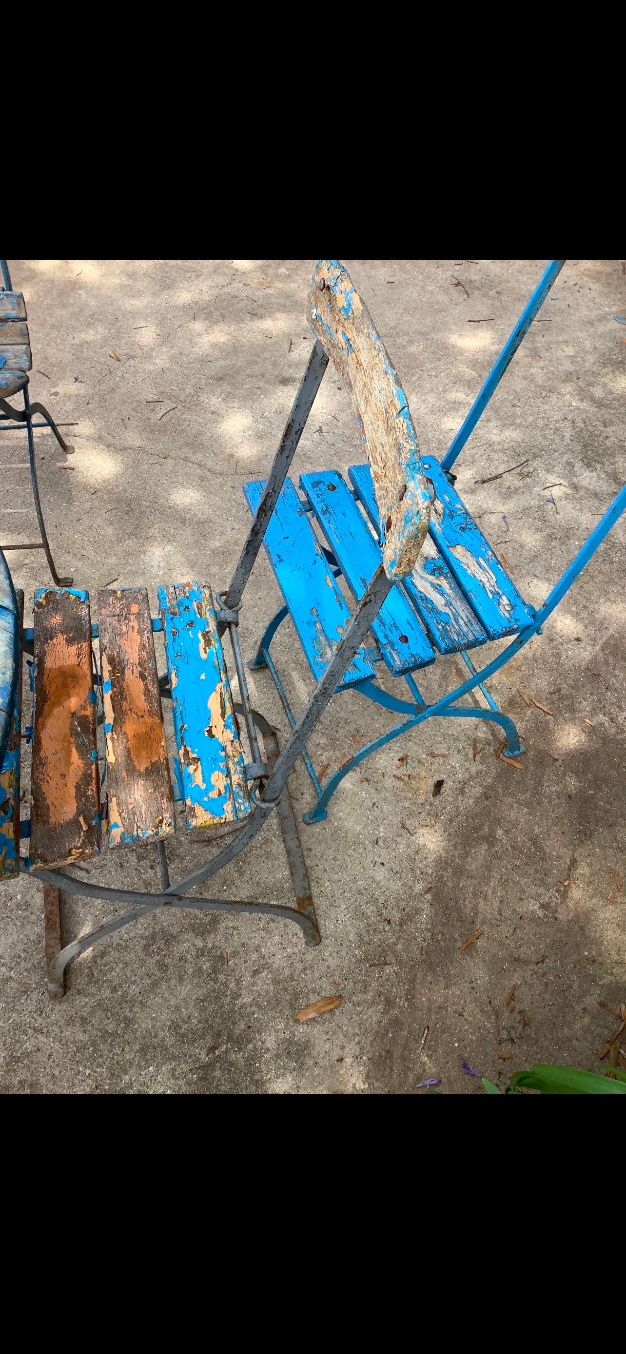 Continental Bistro Table And Chairs For Sale 3