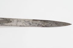 Continental Bronze Dore Ceremonial Dog Pommel Sword with Scabbard