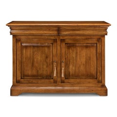 Continental Buffet Cabinet in Fruitwood Finish