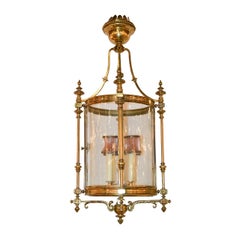 Continental Cast Brass Hall Lantern