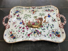 Continental Chinoiserie Tray Platter