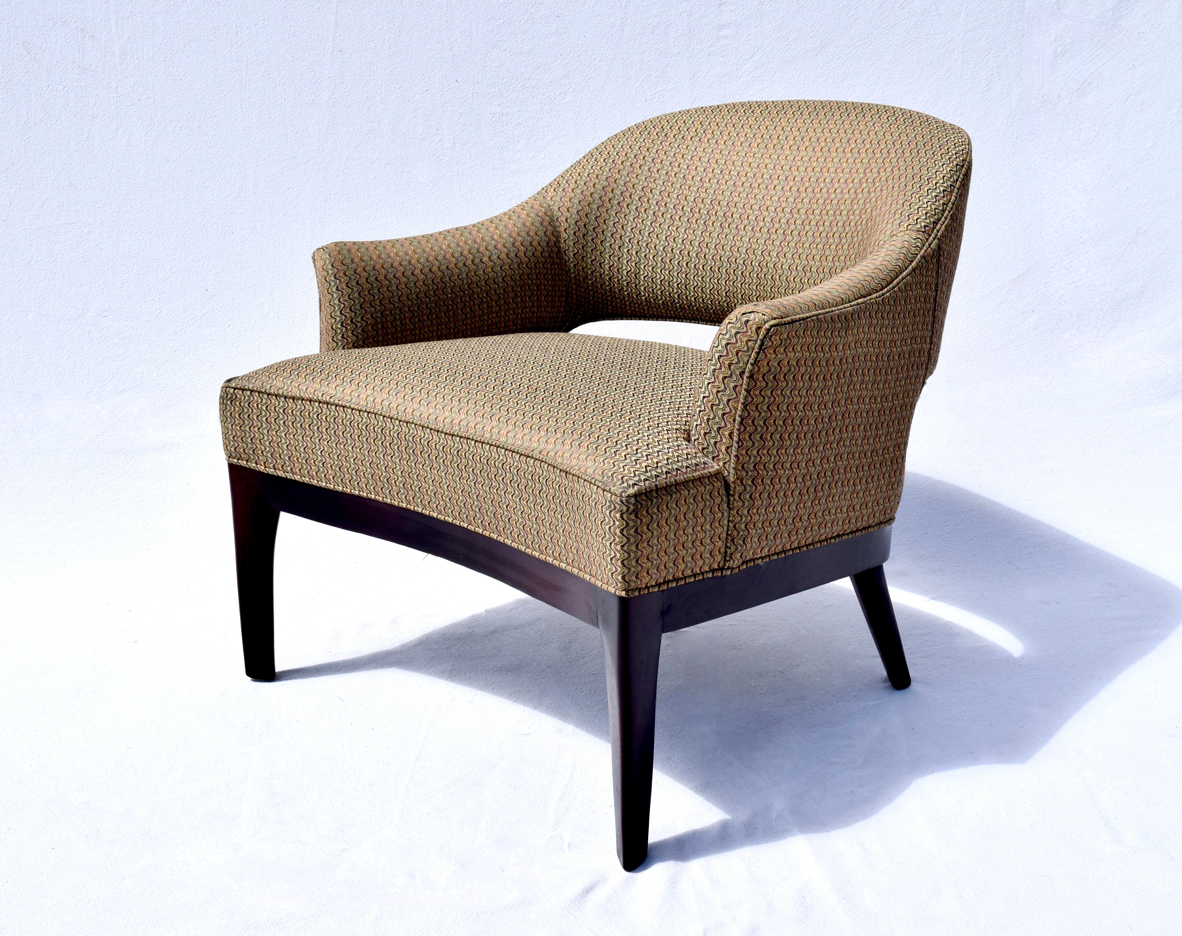 Mid-Century Modern Continental Club Chair by Thomas O'Brien Century Furniture For Sale