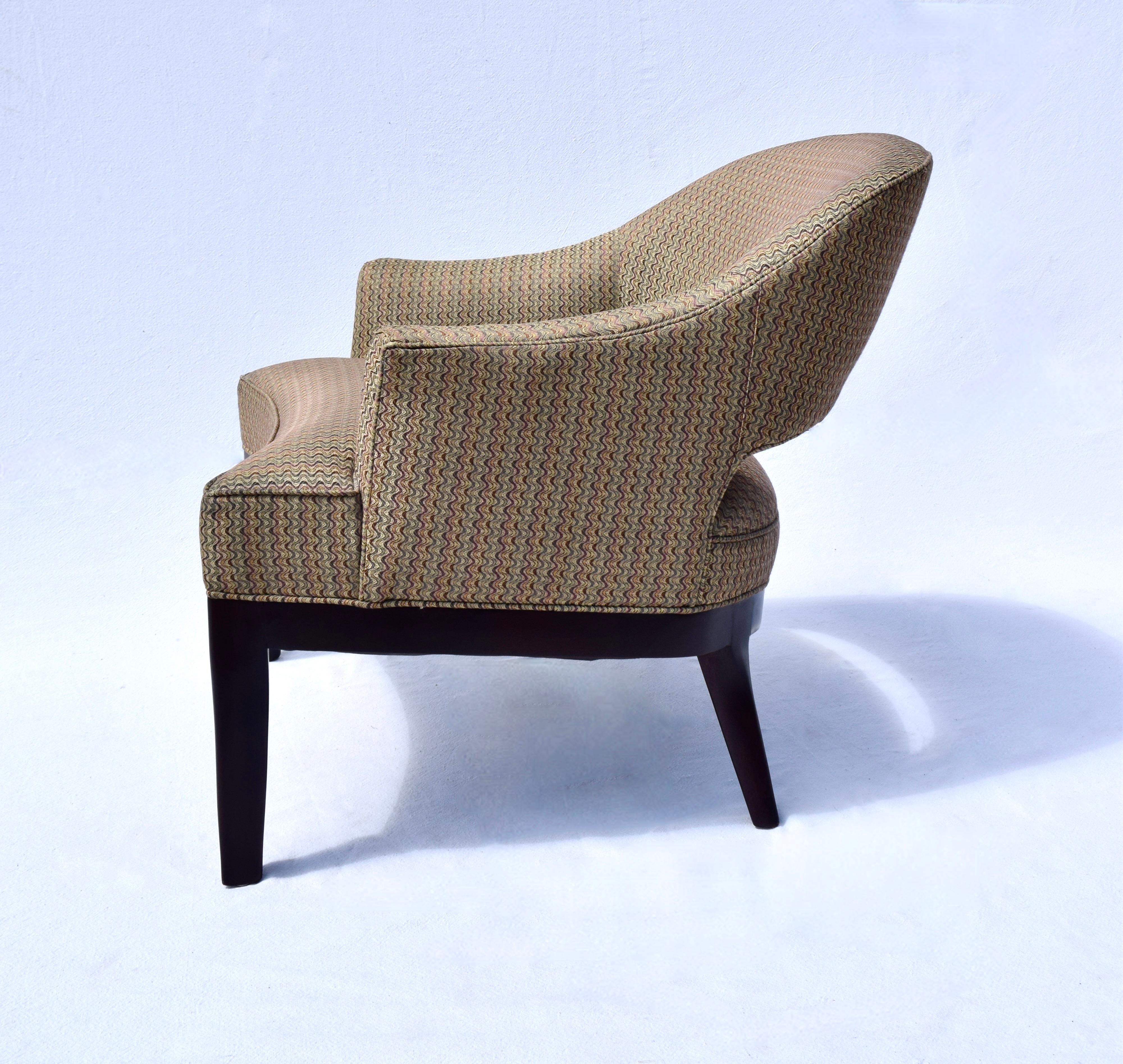 Contemporary Continental Club Chair by Thomas O'Brien Century Furniture For Sale