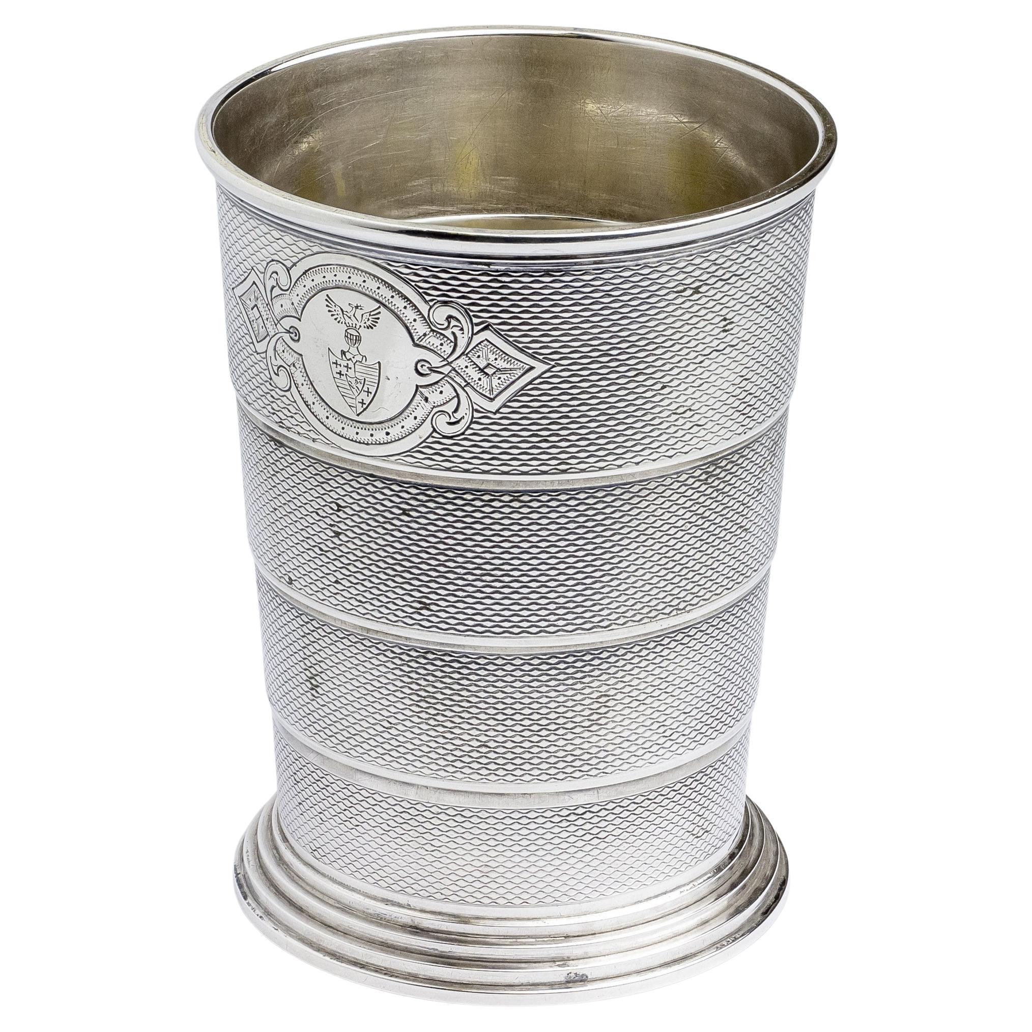 Continental Collapsible Travel Cup in Loth Silver