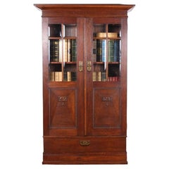 Continental European Oak ‘Arts and Crafts’ Bookcase