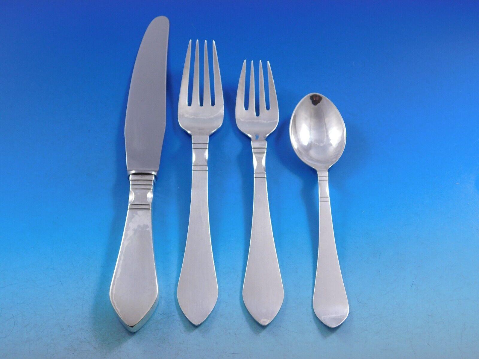 Designed in 1906 by Georg Jensen, the Continental cutlery pattern was the first major cutlery range to emerge from the fledgling silversmithy that was established two years earlier in 1904. In designing Continental, Georg Jensen was inspired by the