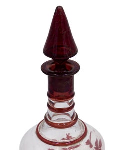 Continental German Glass Decanter