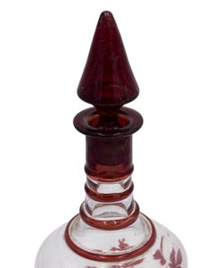 Continental German Glass Decanter