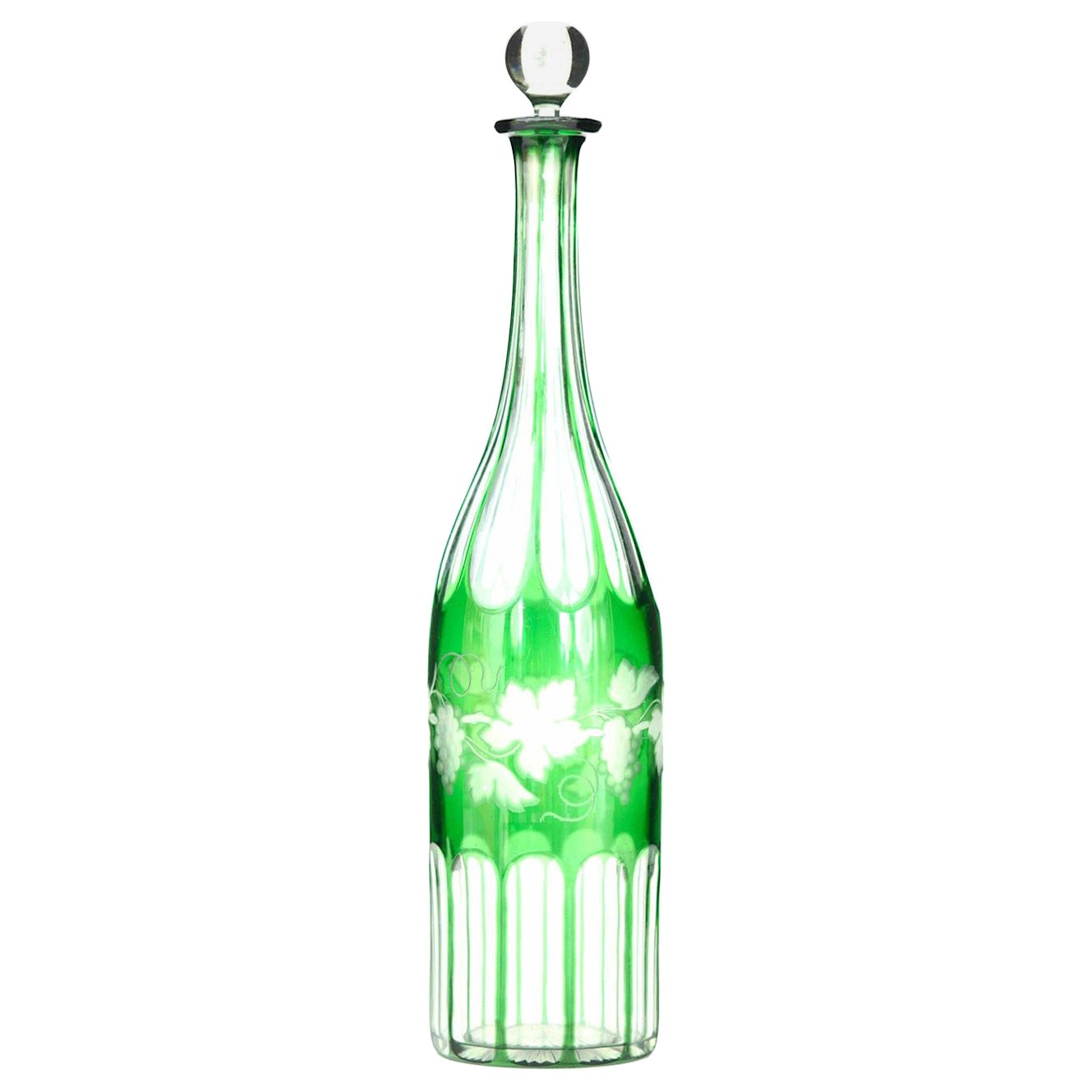 Continental German Glass Decanter