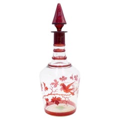 Continental German Glass Decanter