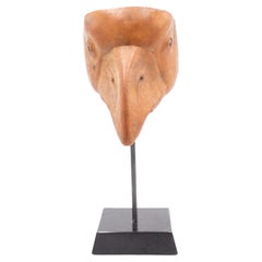 Máscara de ganso de terracota alemana continental