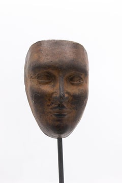 Maschera di terracotta tedesca continentale