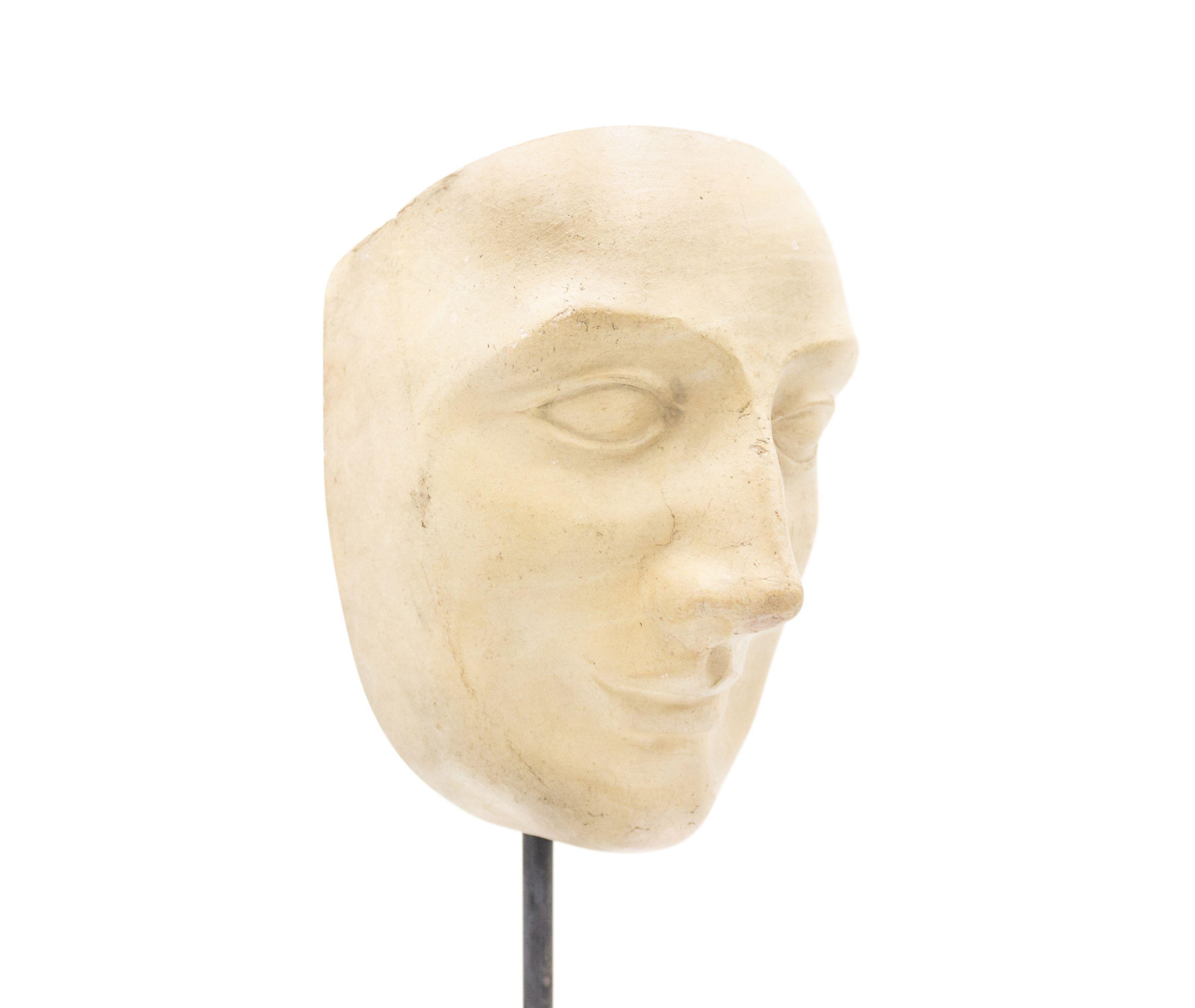 Continental German Terra-Cotta Mask For Sale 1