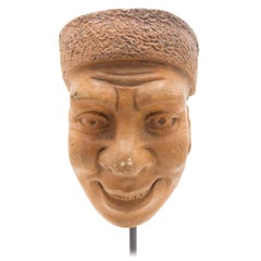 Máscara de terracota alemana continental