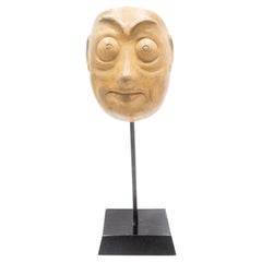 Máscara de terracota alemana continental